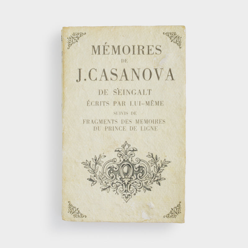 Memoires Casanova Small Vintage Note Book | Vintage Phoenix | BF013