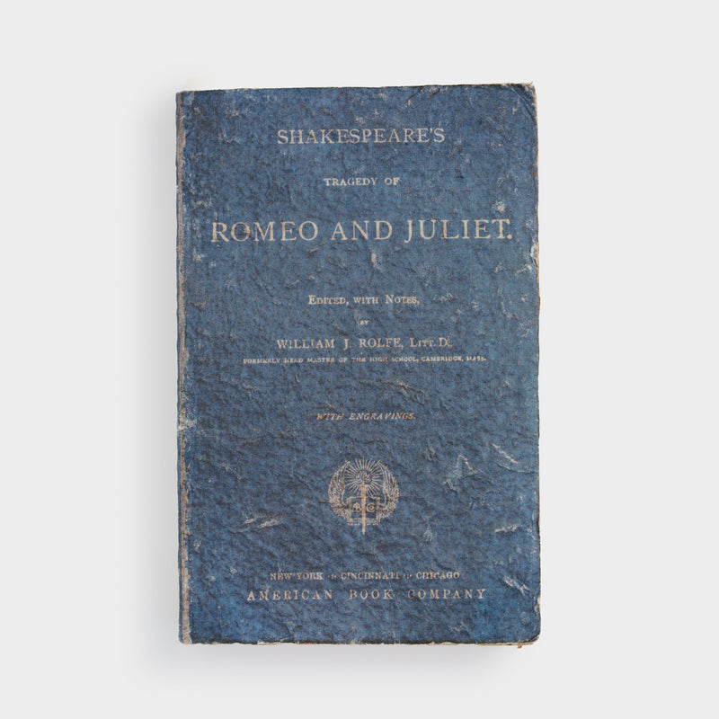 Romeo & Juliet Vintage Note Book | Vintage Phoenix | BF014