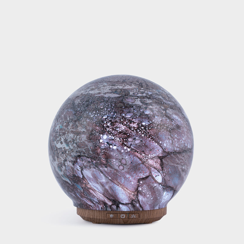 Smoky Quartz Diffuser  Table Lamp | Vintage Phoenix | GL048
